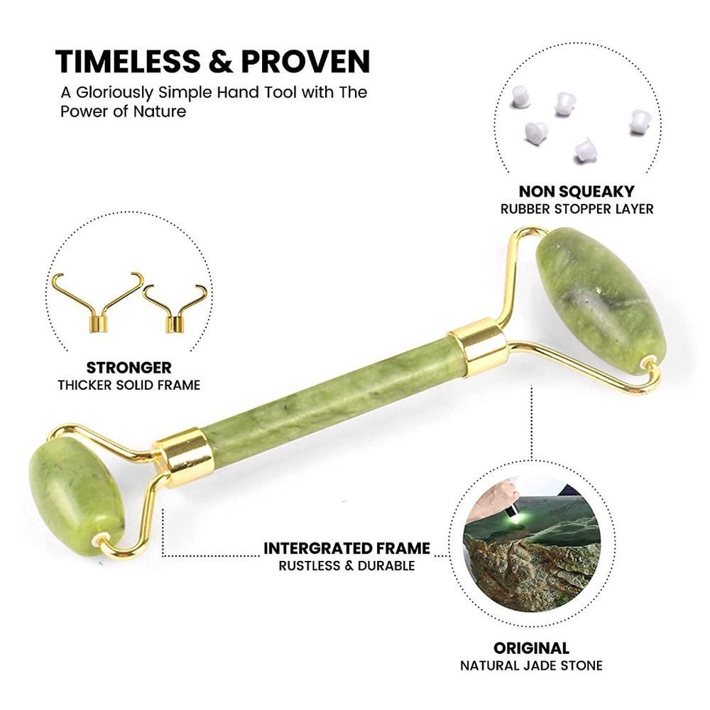 New Jade Roller & Gua Sha Massage Tool - Picture 3 of 7